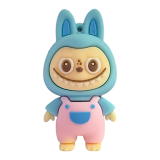 Labubu Lamb  Keychain Blue