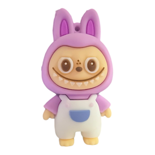 Labubu Lamb  Keychain Purple